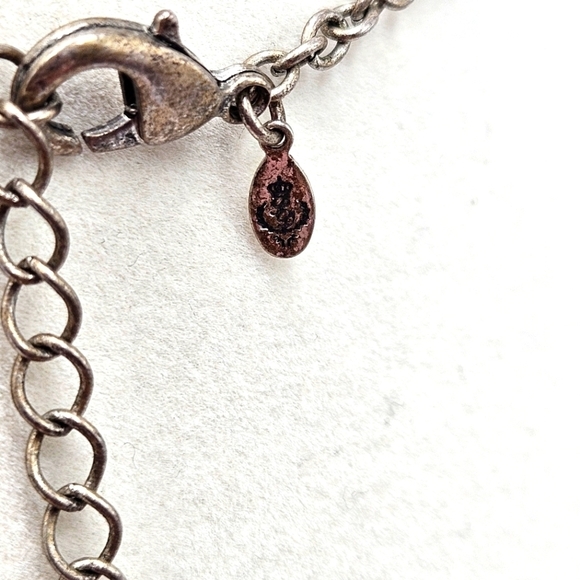 VINTAGE Premier Designs Multi-Tone Hammered Disk Long 38" Necklace - Picture 6 of 7